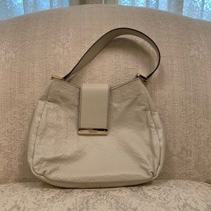 White Gucci purse
